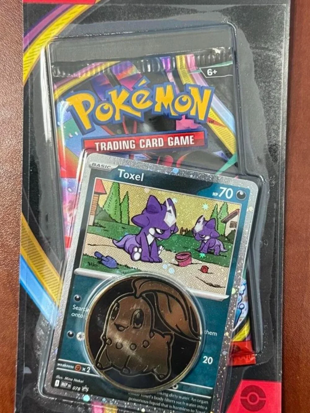 Pokémon TCG Sealed Chaos Rising Blister – Booster Pack + Promo Card + Coin